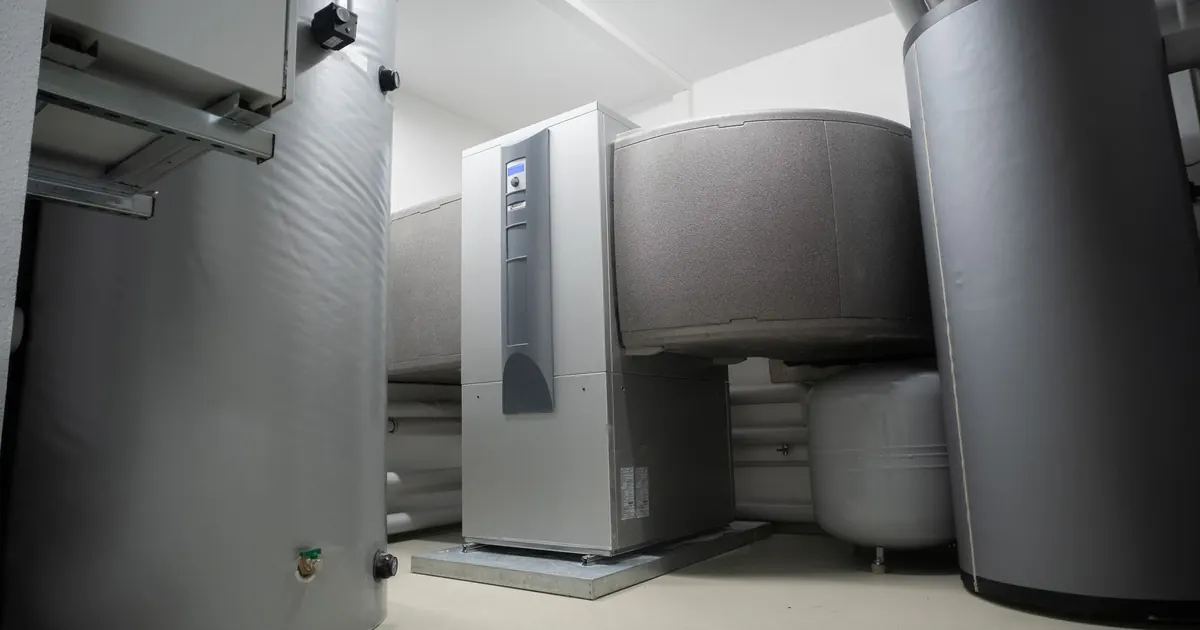 Installation d'une pompe à chaleur air/eau